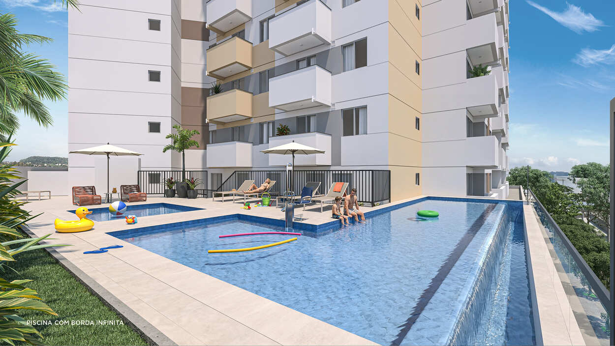 Piscina Com Borda Infinita